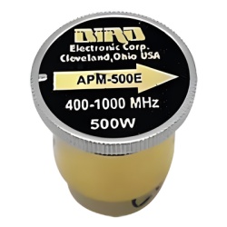BIRD TECHNOLOGIES APM-500E Elemento para Wattmetro APM-16 400-1000 MHz 500 Watt.