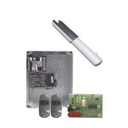 CAME KIT-ATI-3010 Kit de Operadores para Automatizar Portones Vehiculares Abatibles de 2 hojas / 3 m / 400 kg / Uso residencial