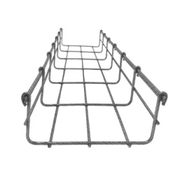 CHAROFIL MG-50-932BM Charola Bimetalica Tipo Malla 66/150 mm Ideal Para Utilizarse al Exterior o Zonas Humedas Hasta 158 Cables Cat6 Tramo de 3 Metros