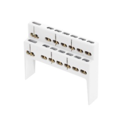 CHINT BC40M36 Soporte + Barra de Conexion (12/24/36 MOD) (12+2 ENTR.) IP40