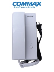 COMMAX 29042 COMMAX DP2S - Interfon para Sistema de Audio Portero con Boton de Apertura de Puerta Conexion de 2 Hilos y Alimentacion 110 Vca