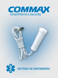 COMMAX 29091 COMMAX CC200 - Boton pulsador de solicitud de asistencia medica para sistema de llamado de enfermeria / Compatible solo con JNS4CS por conexion directa