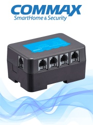 COMMAX cmx104109 COMMAX CMD101BU - Distribuidor de Piso para sistema de apartamentos con videoporteros compatible con frente cmx104052 permite comunicacion con estacion de guardia y monitores CMV43A