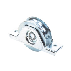 COMUNELLO 1151-5025-001 337 - Rueda de 8 cm / Capacidad Para Puertas de Hasta 180 kg / Canal Tipo "U"