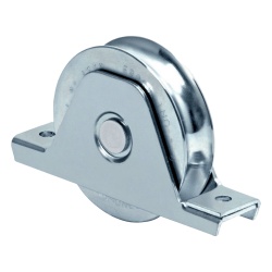 COMUNELLO 1151-5560-001 338 - Rueda de 14 cm / Capacidad Para puertas de Hasta 420 kg / Canal Tipo "U"