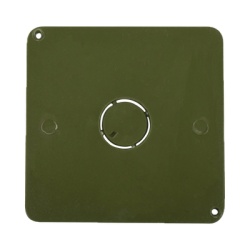 CRESCO ECT19 Tapa para caja cuadrada de 3/4" para instalaciones con tuberia PVC Conduit pesado