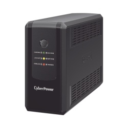 CYBERPOWER UT-550G UPS de 550 VA/275 W Topologia Linea Interactiva Entrada 120 Vca NEMA 5-15P y 8 Salidas NEMA 5-15R Con Regulador de Voltaje (AVR)