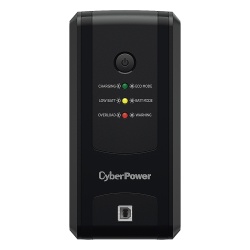CYBERPOWER UT-550GU UPS de 550 VA/275 W Topologia Linea Interactiva Entrada 120 Vca NEMA 5-15P y 8 Salidas NEMA 5-15R Puerto USB Con Regulador de Voltaje (AVR)
