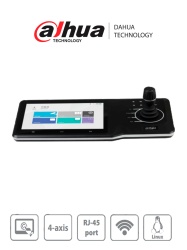 DAHUA DAH051003 DAHUA NKB5000-F - Teclado Controlador de Red HD/ Control de PTZs DVRs NVRs e IPC/ 4 Salidas HDMI/ Soporta Funcion de Videowall/ Soporta Resolucion 4k/ Onvif/ Teclado Inalambrico/ Pan