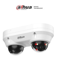 DAHUA DHT0040147 DAHUA DH-IPC-HDBW2449FP-AS-E2-IL - Camara Domo Dual IP de 4MP iluminador dual inteligente/ Lente 2.8mm/ Proteccion Perimetral/ SMD Plus/ WizSense/ microfono integrado/ IP67/IK10