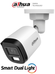 DAHUA DHT0290107 DAHUA DH-HAC-B2A21N-U-IL-A- Camara Bullet de 2 MP Serie Cooper/ Lente de 2.8 mm Apertura de Hasta 100/ Microfono Integrado/ Iluminador Dual Inteligente de Hasta 30Mts de IR y 20Mts Lu