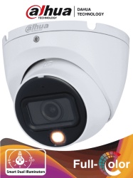 DAHUA DHT0300061 DAHUA DH-HAC-HDW1200TLMN-IL-A - Camara Domo de 2 Megapixeles/ Con Iluminacion Dual Inteligente/ Lente de 2.8mm/ 20 Metros de IR y Luz Visible/ Microfono Integrado/ IP67/ Soporta: CVI
