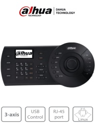 DAHUA DHT0460002 DAHUA NKB1000-E - Teclado Controlador IP con Joystick para PTZs Analogicas e IP/ Control de DVRs y NVRs/ Pantalla LCD/ RJ-45/ RS232/ Pelco D & P/