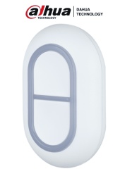 DAHUA DHT2480012 DAHUA DHI-ARD822-W2 - Boton de panico (doble) inalambrico Led indicador de estado (verde) Alarma de bateria baja App DMSS Frecuencia 433 MHz Tecnologia: AirShield Compatible con
