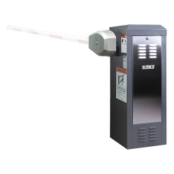 DKS DOORKING 1601-480 Barrera Vehicular Gris / Uso Intensivo Continuo / Compatible con Mastil de hasta 14 ft / 4.26 m (No incluido) / Bajo mantenimiento / Garantia 5 anos