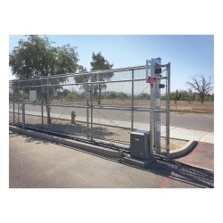 DKS DOORKING 9100-380 Operador para puertas corredizas de hasta 450 kg y 9 Metros de Longitud / Incluye 6 Metros de Cadena / Equipo de Uso Continuo - Img 4