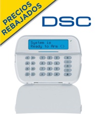 DSC DSC0020010 DSC HS2LCDRF9N - Teclado Cableado LCD Alfanumerico con Transceptor integrado de 32 caracteres admite 128 zonas compatible con NEO
