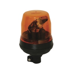 ECCO EB7810-A Baliza rotativa LED color ambar SAE Clase I con montaje de poste
