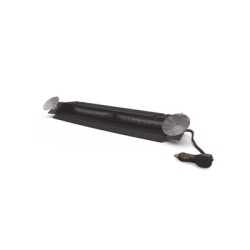 ECCO ED5051VDL2RW Luz de Visera 12-24 Vcc con enchufe vehicular doble cabezal dual color rojo/claro