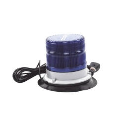 ECCO X7960BVM Baliza led pulso 12-24vdc 11 patrones de flash montaje de iman de vacio azul