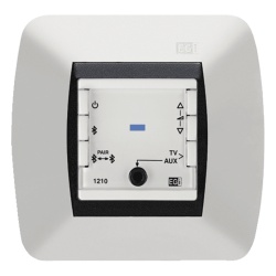 EGI AUDIO SOLUTIONS 121010H Mando Bluetooth | Entrada AUX/TV | Amplificador 2+2W | 16? | 110-230VCA