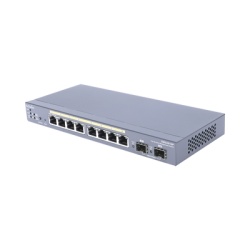 ENGENIUS EWS2910P Switch PoE Administrable de 8 puertos Gigabit 802.3 af de 61.6 W y Controlador para 50 Puntos de Acceso Serie Neutron/EnTurbo.