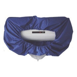 EPCOM CV-2M Cubierta Protectora CV2M para Aire Acondicionado / Material PU Impermeable / Salida de Agua Externa / Funcion Antipolvo / Correa Elastica de Seguridad / Circunferencia 3.2 m / Peso 0.57 kg