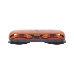 EPCOM INDUSTRIAL SIGNALING X606SA Mini Barra con 18 LED Color Ambar con Montaje Magnetico de Succion