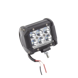 EPCOM INDUSTRIAL SIGNALING XD18F Luz de Trabajo de 6 LED 1500 Lumenes 9 Watts 10-30 Vcc IP67 4 pulgadas