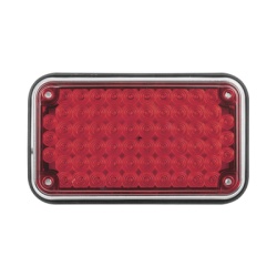 EPCOM INDUSTRIAL SIGNALING XLTE595-R Luz de Advertencia de 6X4" Color Rojo Ideal para Ambulancias