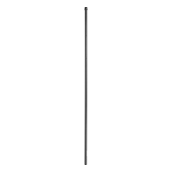 EPCOM INDUSTRIAL SYS-POST-ESQ-6B Poste de ESQUINA para Cerca Electrificada. Tubo Galva. de 1.4m cal. 18 de 1" Diam. + Pintura Negra ideal para 6 Aisladores