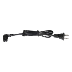 EPCOM POWERLINE ACCORDL-1M Cable de Alimentación VCA / 120-240 Vca / 1 Metro (3.28 Pies) / 2 Clavijas Tipo Americano / Conector Tipo L / 18 AWG / UL