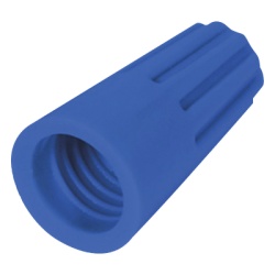 EPCOM POWERLINE AE-000-15 Capuchón Roscable / 14 AWG / Azul / Paquete 25 Piezas / 16.7 x 5.6 x 9.3 mm