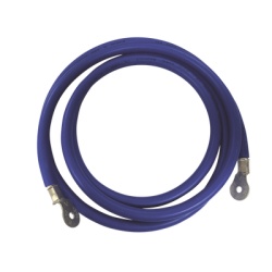 EPCOM POWERLINE CBL-2AWG-2.2B Cable para Baterias 2.2 m Azul Calibre 2 AWG con Terminales de Ojo en Ambos Extremos