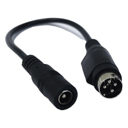 EPCOM POWERLINE CHDCM4P Adaptador DC / Jack Hembra 5.5x2.1mm a Minidin 4 Pines Macho / 168mm / DVR y NVR