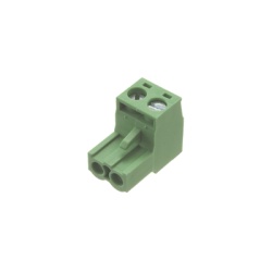 EPCOM POWERLINE CON-FT01 Conector terminal de alimentacion de 2 pines en color verde (EPO)