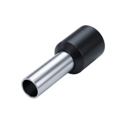 EPCOM POWERLINE E1508 Terminal Ferrule / 16 AWG / 1.5 mm² / Latón Estañado / 14.6 mm / Bolsa 25 Piezas