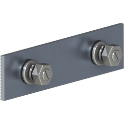 EPCOM POWERLINE EPL-SCNT-01-AL Conector de empalme / Aluminio anodizado / Riel 21 / Diseño compacto - Img 2
