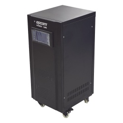 EPCOM POWERLINE EPL10K3FVR Regulador de Voltaje Industrial Trifásico / 10 kVA / 8 kW / Entrada 176-264 Vca / Salida 215.6-224.4 Vca / Estabilización ±2% / Eficiencia 98%
