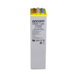EPCOM POWERLINE PG22000 Bateria de respaldo 2 V | 2 000 Ah | GEL PURO OPzV | Ciclo profundo | Uso en Aplicaciones Fotovoltaicas y de Respaldo