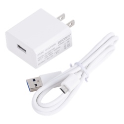 EPCOM POWERLINE PLUSB1000V Cargador Micro-USB Profesional / 5 VCC / 1 A / Entrada 100-240 VCA / 1.94 x 1.67 x 0.96 in