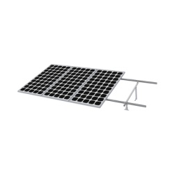 EPCOM POWERLINE VEKTOR8RPRO Montaje para Panel Solar Riel "5" de 5400mm para Modulos con Espesor de 35mm Velocidad de Viento Max. 190km/h