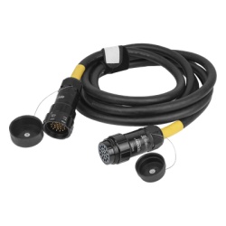 EPCOM PROAUDIO EP-SOC-10M MANGUERA DE AC TIPO SOCAPEX CONECTORES MACHO Y HEMBRA | 10 METROS