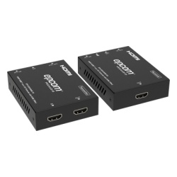 EPCOM PROAUDIO EPC-ED8100SK Extensor HDMI | Soporta KVM | Transmision hasta 100 m | Cable CAT6 | 1080P@60Hz | Copia EDID automatica | Sin compresion ni retraso | PoC