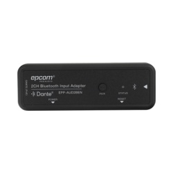 EPCOM PROAUDIO EPP-AUD2BEN Extensor de Audio Dante® 2CH Bluetooth Input Adapter | Entrada Bluetooth 2 Canales | Salida Dante® Digital | Latencia Configurable 1-5 ms | Compatible HDMI 1.4 | HDCP 1.4 - Img 4