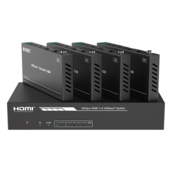 EPCOM PROAUDIO EPP-SPB14H150 Splitter HDMI HDBaseT / 1x4 Distribución / 4K@60Hz 4:4:4 / Alcance 120 m (393.7 ft) en 4K / 150 m (492.1 ft) en 1080p / PoC / Audio Extraíble / EDID Avanzado / IR y RS232 - Img 4