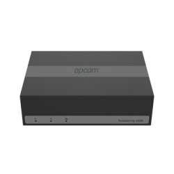 EPCOM PROFESSIONAL EXQ04TURBO (SSD) DVR 4 Megapixel Lite / 4 Canales TurboHD + 1 Canal IP / 15 Dias de Grabacion / Unidad de Estado Solido Incluido / H.265+ / Acusense Lite (Evita Falsas Alarmas) / Di