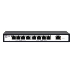 EPCOM TITANIUM ET-1008EPE Switch PoE / 100 Metros PoE / 8 puertos 802.3af/at ( 132.5 W ) 10/100Mbps + 1 puerto Uplink