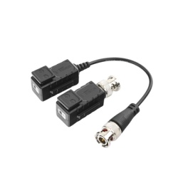 EPCOM TITANIUM TT-101-F-TURBO Kit de Transceptores (Baluns) con Terminal PUSH SUPERIOR Resolucion 4K Cable flexible COAXIAL Blindado / COAXITRON / AUDIO POR COAXITRON / Menu OSD /Conector 100% COBRE
