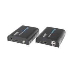 EPCOM TITANIUM TT373KVM Kit extensor KVM (HDMI y USB) hasta 120 metros / Resolucion 1080P @ 60 Hz/ Soporta Cables de red STP y UTP CAT5/5E/6 / HDMI 1.3 / HDCP 1.2 / PCM / Transmite el Video Mouse Tecl